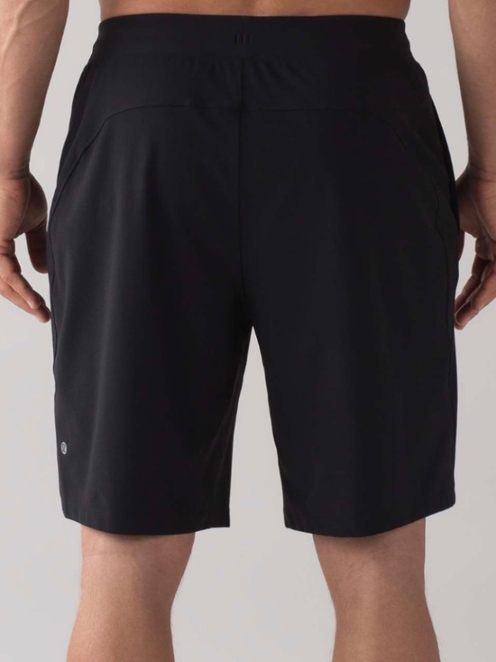 lululemon athletica Other - Lululemon Men's L Shorts Twill Chill Black M7968S Grey Mesh Athletic Workout